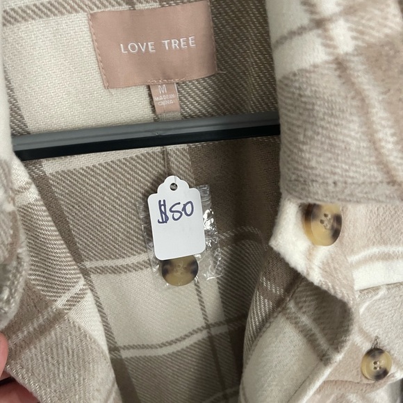 Oversized Button Up Shacket - Picture 2 of 2